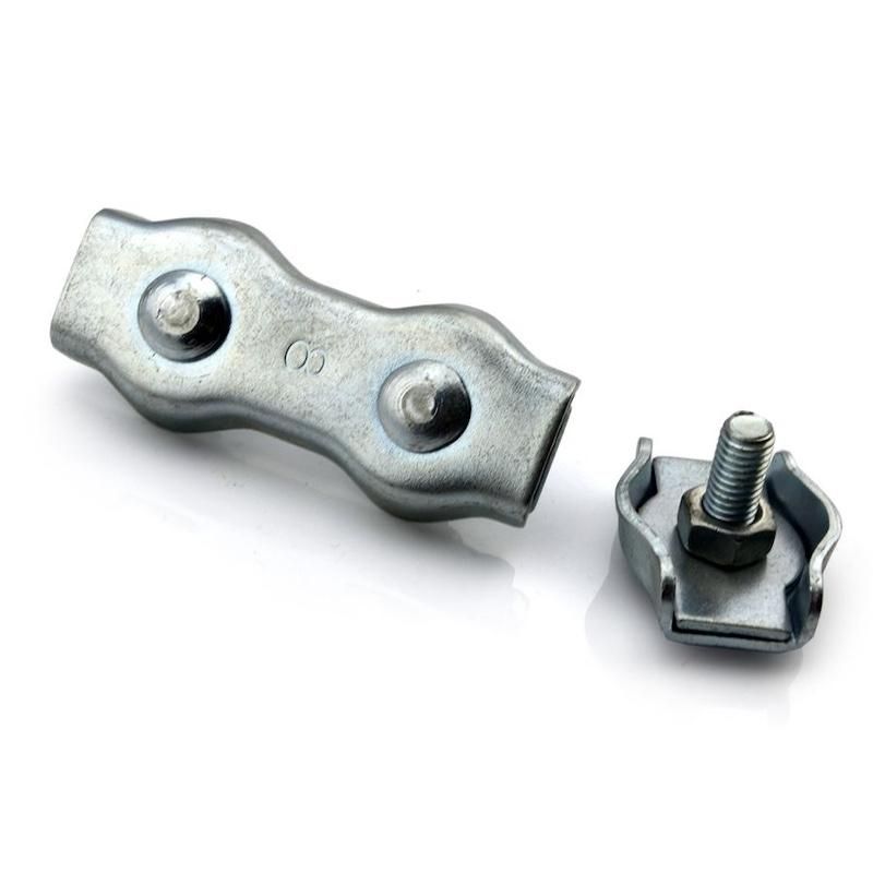 Expanding Rope Clips Galvanized Steel Wire Rope Clips - Adjustable Sizes