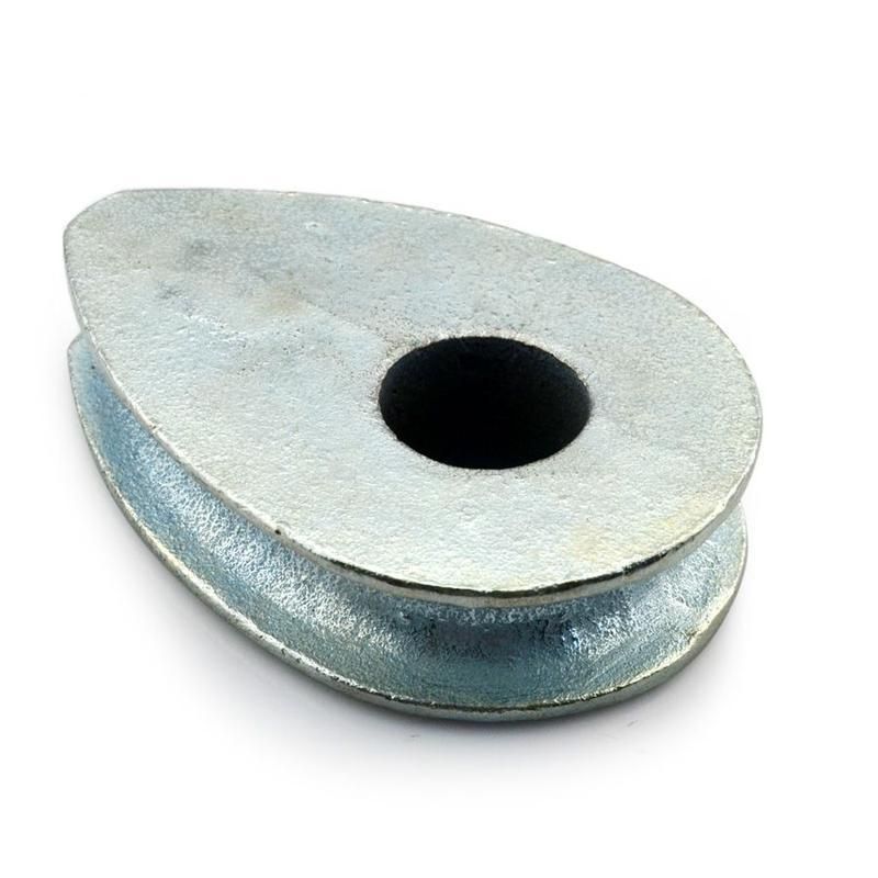 High-Quality Electric Galvanized Thimble - Aqua Rigging